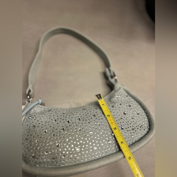 No Boundaries Women's Baguette Shoulder Bag with Crossbody Strap NWT - Picture 7 of 12